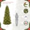 9ft. Pre-Lit Slim Fraser Fir Artificial Christmas Tree, Clear Lights